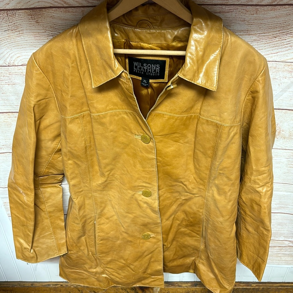 Wilson’s Leather pelle studio jacket
